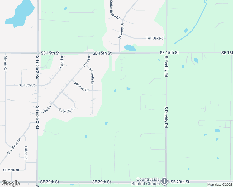 map of restaurants, bars, coffee shops, grocery stores, and more near 2000 Kenneth Lane in Choctaw
