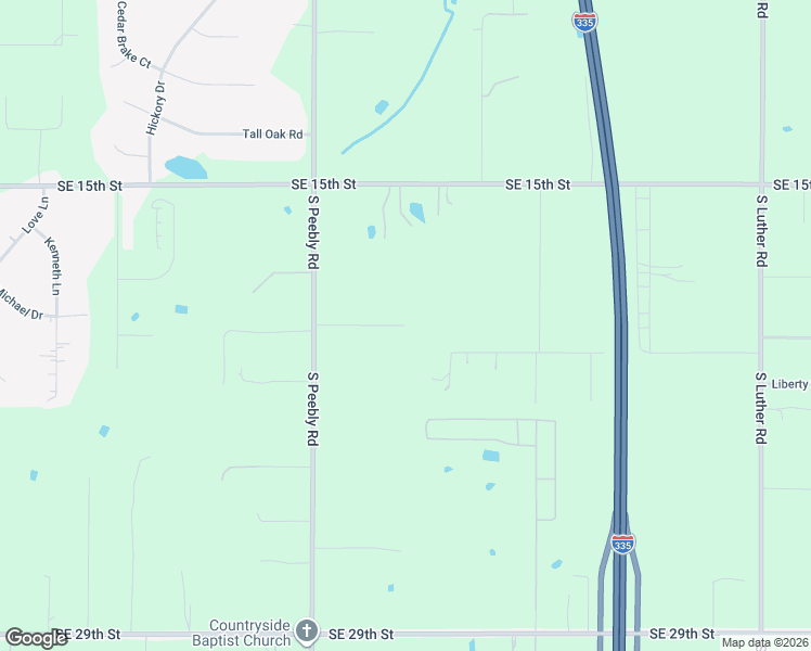 map of restaurants, bars, coffee shops, grocery stores, and more near 18299 Whisper Creek in Choctaw