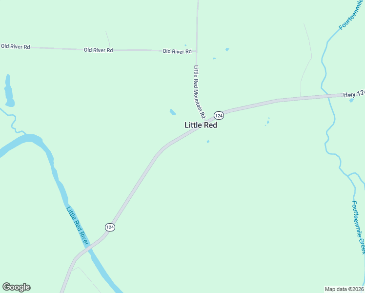 map of restaurants, bars, coffee shops, grocery stores, and more near 1048 Highway 124 in Pangburn