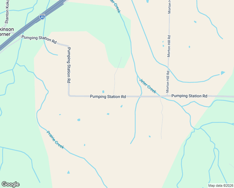 map of restaurants, bars, coffee shops, grocery stores, and more near 811-1171 Pumping Station Road in Stanton