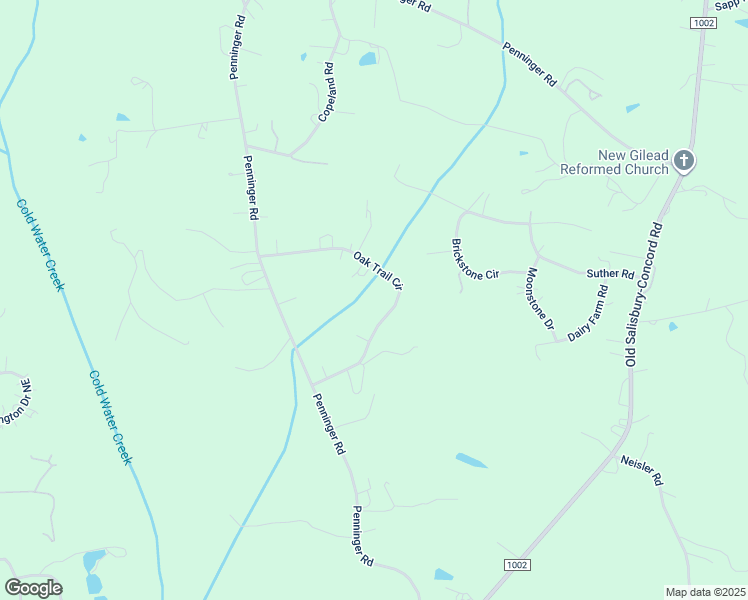 map of restaurants, bars, coffee shops, grocery stores, and more near 1100 Oak Trail Circle in Concord