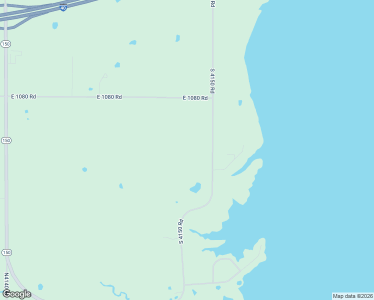 map of restaurants, bars, coffee shops, grocery stores, and more near 414762 East 1080 Road in Checotah