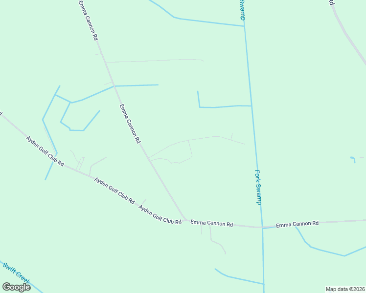 map of restaurants, bars, coffee shops, grocery stores, and more near 4691 Emma Cannon Road in Ayden