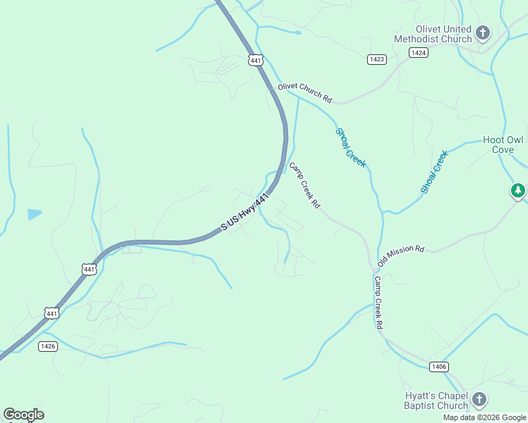 map of restaurants, bars, coffee shops, grocery stores, and more near 2776 N U.S 441 in Whittier