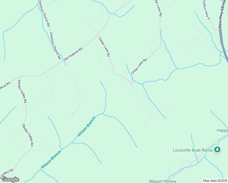 map of restaurants, bars, coffee shops, grocery stores, and more near 339 Cedar Lane Road in Madisonville