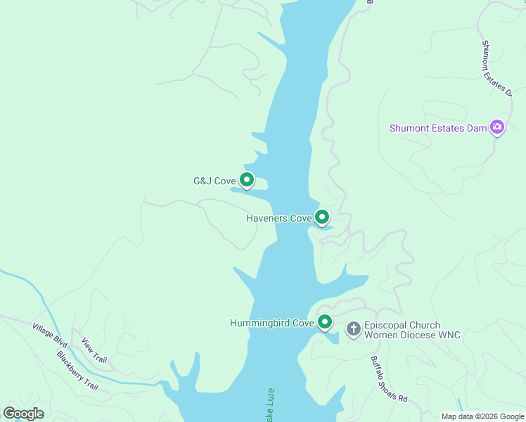map of restaurants, bars, coffee shops, grocery stores, and more near 402 Holmstead Drive in Lake Lure