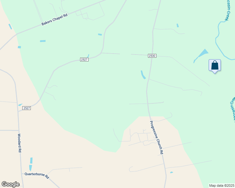 map of restaurants, bars, coffee shops, grocery stores, and more near 2186 Progressive Church Road in Princeton
