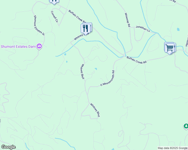 map of restaurants, bars, coffee shops, grocery stores, and more near 170 Bent Creek Boulevard in Lake Lure