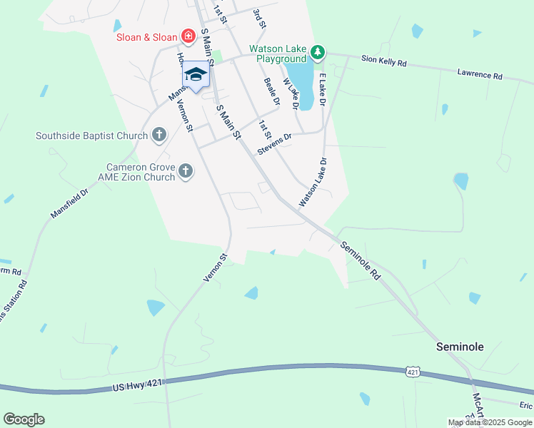 map of restaurants, bars, coffee shops, grocery stores, and more near 146 Cats Dr in Broadway