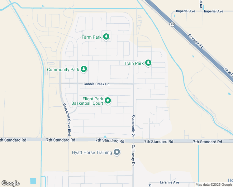map of restaurants, bars, coffee shops, grocery stores, and more near 9500 Mountain Green Lane in Shafter
