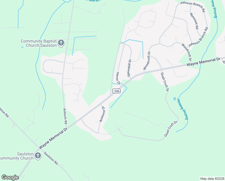 map of restaurants, bars, coffee shops, grocery stores, and more near 4966 Wayne Memorial Drive in Goldsboro