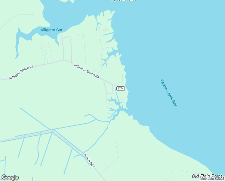map of restaurants, bars, coffee shops, grocery stores, and more near Stroud Lane in Beaufort County