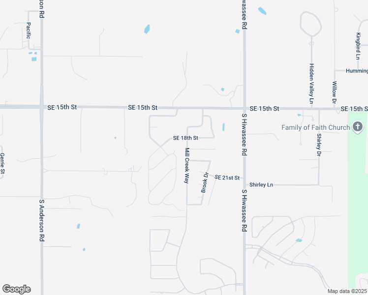 map of restaurants, bars, coffee shops, grocery stores, and more near 1813 Mill Creek Way in Choctaw