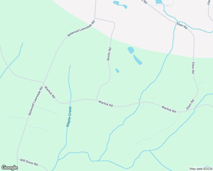 map of restaurants, bars, coffee shops, grocery stores, and more near 116 Rustic Road in Lawndale