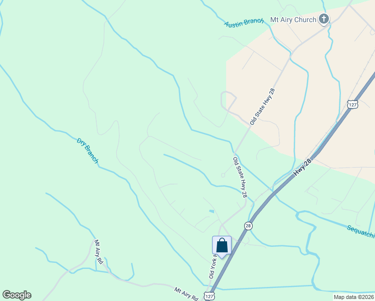 map of restaurants, bars, coffee shops, grocery stores, and more near 899 Big Cedar Drive in Dunlap