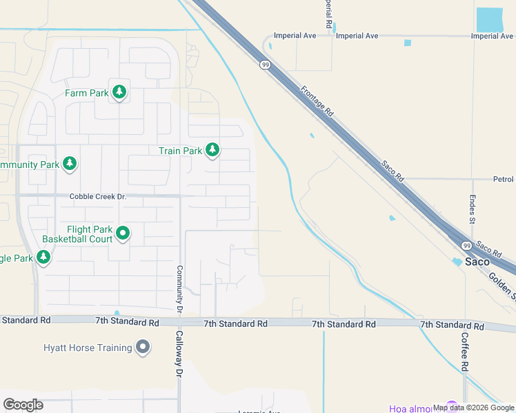map of restaurants, bars, coffee shops, grocery stores, and more near 19398 Monica Street in Bakersfield