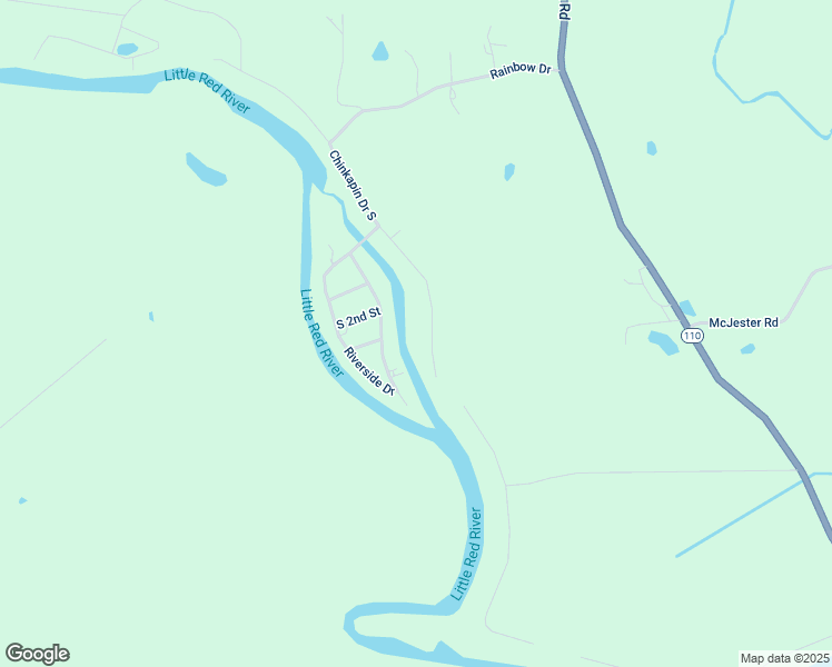 map of restaurants, bars, coffee shops, grocery stores, and more near 236 Chinkapin Drive South in Pangburn