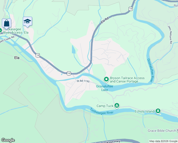 map of restaurants, bars, coffee shops, grocery stores, and more near 5580 Ela Road in Whittier