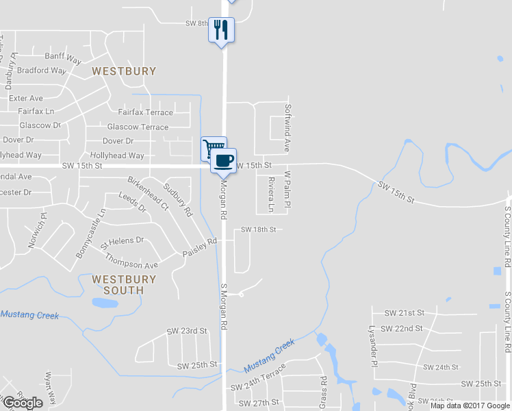 map of restaurants, bars, coffee shops, grocery stores, and more near 1730 Everglade Court in Oklahoma City