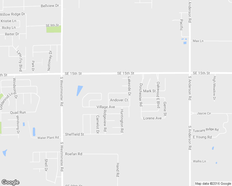 map of restaurants, bars, coffee shops, grocery stores, and more near 11554 Hampton Drive in Midwest City