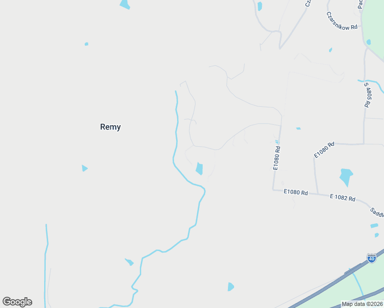 map of restaurants, bars, coffee shops, grocery stores, and more near 479852 East 1080 Road in Muldrow