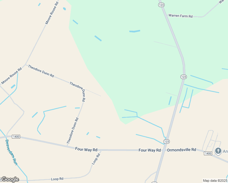 map of restaurants, bars, coffee shops, grocery stores, and more near 478 Theodore Dunn Road in Hookerton