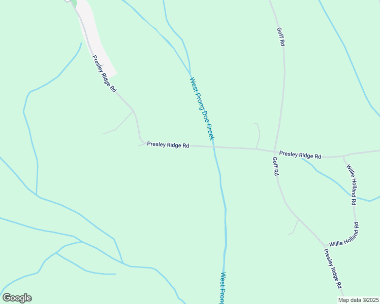 map of restaurants, bars, coffee shops, grocery stores, and more near 1630 Presley Ridge Road in Sardis