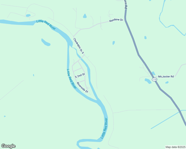 map of restaurants, bars, coffee shops, grocery stores, and more near 236 Chinkapin Drive South in Pangburn