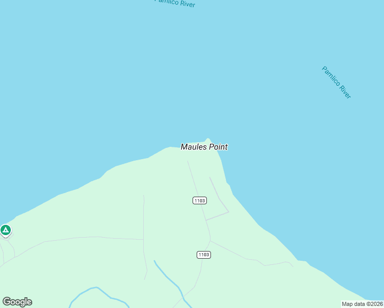 map of restaurants, bars, coffee shops, grocery stores, and more near 4262 Maules Point Road in Blounts Creek