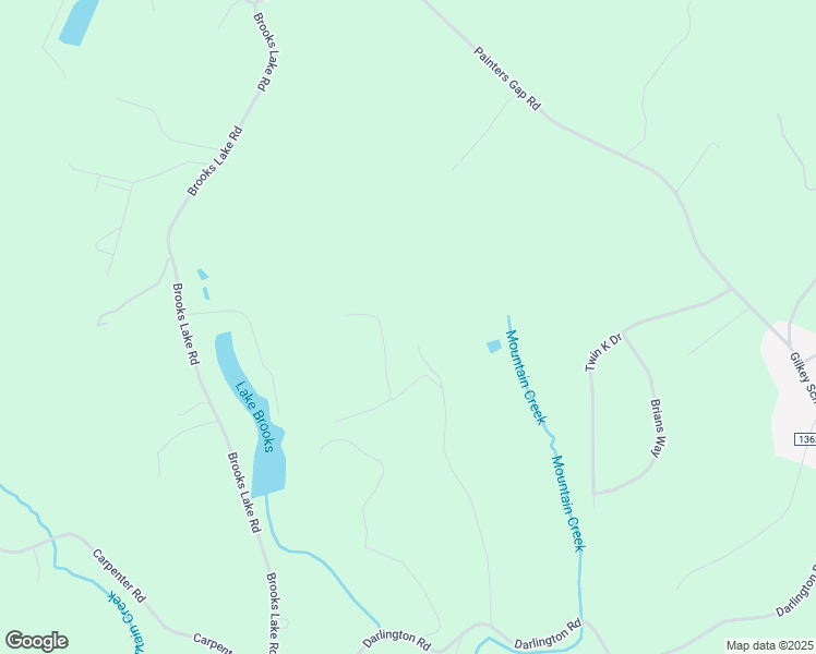 map of restaurants, bars, coffee shops, grocery stores, and more near 443 Bennett Road in Rutherfordton