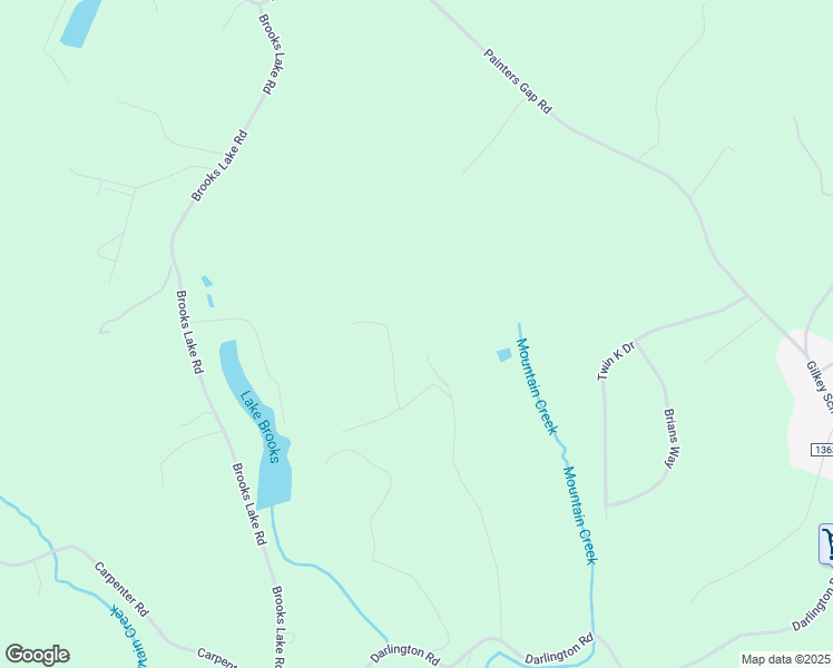 map of restaurants, bars, coffee shops, grocery stores, and more near 443 Bennett Road in Rutherfordton