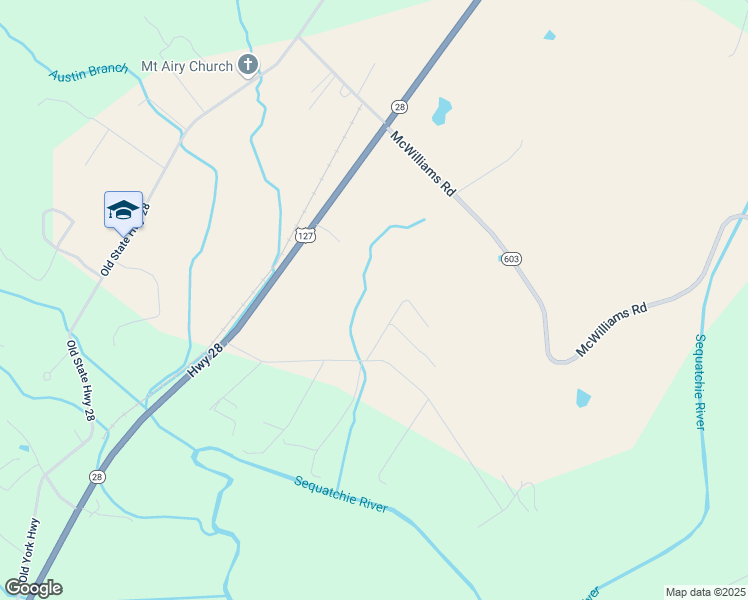 map of restaurants, bars, coffee shops, grocery stores, and more near 67 Windy Hill Lane in Dunlap