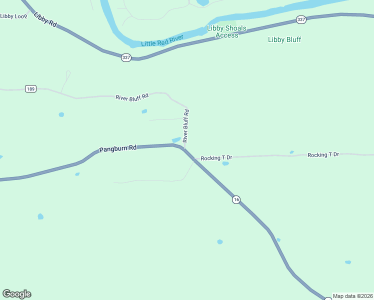 map of restaurants, bars, coffee shops, grocery stores, and more near 4 River Bluff Road in Heber Springs