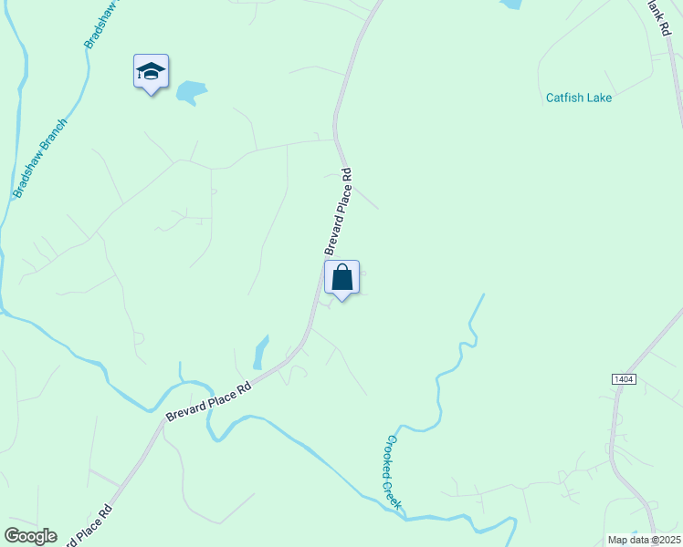 map of restaurants, bars, coffee shops, grocery stores, and more near 5361 Fleenor Way in Iron Station