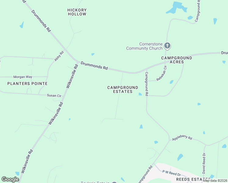 map of restaurants, bars, coffee shops, grocery stores, and more near 219 Heather Lane in Drummonds