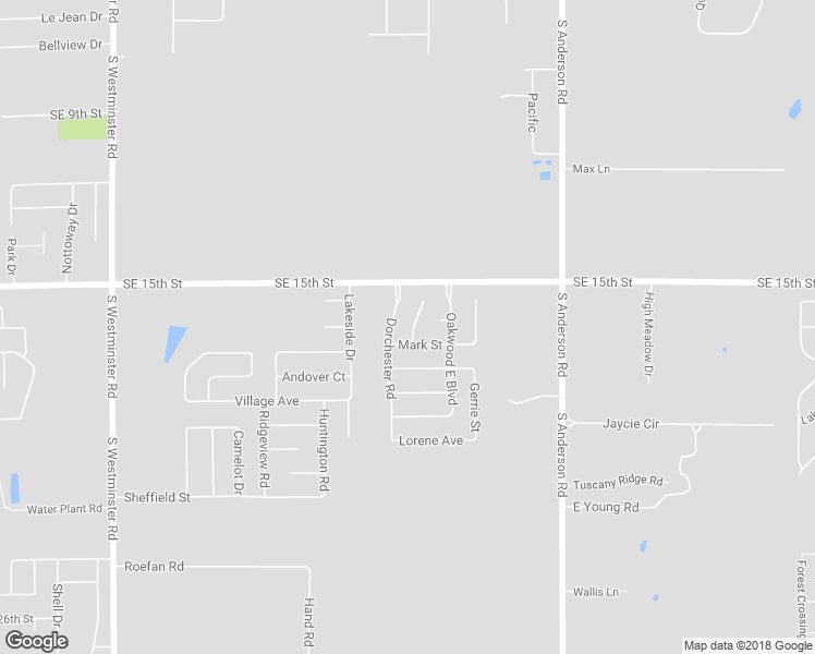 map of restaurants, bars, coffee shops, grocery stores, and more near 1801 Pennington Circle in Oklahoma City