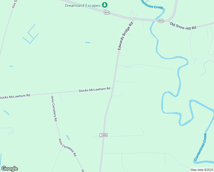 map of restaurants, bars, coffee shops, grocery stores, and more near 3431 Stocks McLawhorn Road in Grifton