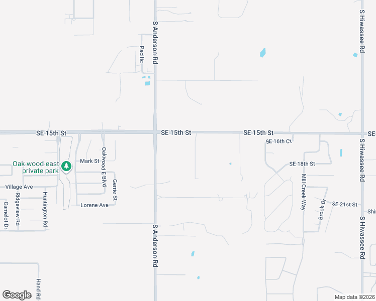map of restaurants, bars, coffee shops, grocery stores, and more near 1633 High Meadow Drive in Choctaw