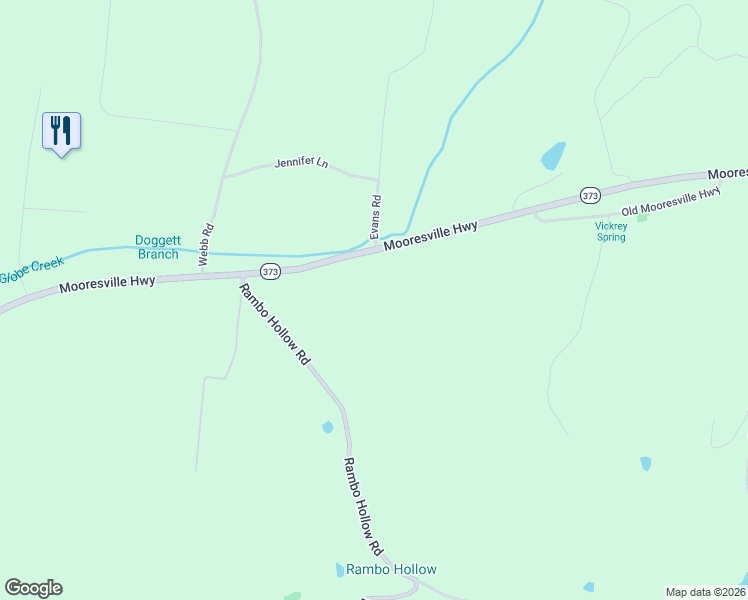 map of restaurants, bars, coffee shops, grocery stores, and more near 2541 Mooresville Highway in Lewisburg