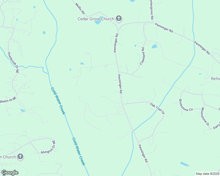 map of restaurants, bars, coffee shops, grocery stores, and more near 2401 Penninger Road in Concord