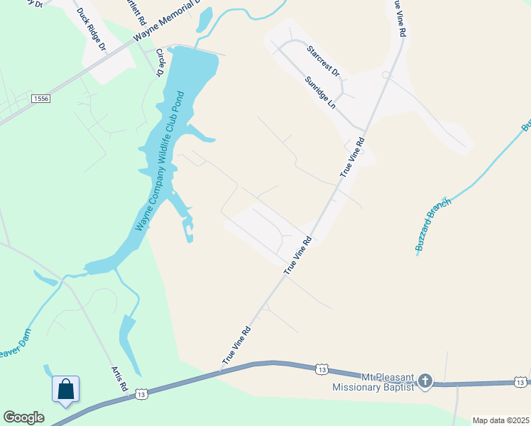 map of restaurants, bars, coffee shops, grocery stores, and more near 208 Mary Frances Way in Pikeville