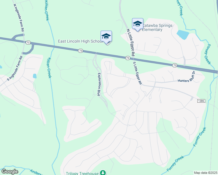 map of restaurants, bars, coffee shops, grocery stores, and more near 447 Flat Rock Drive in Denver