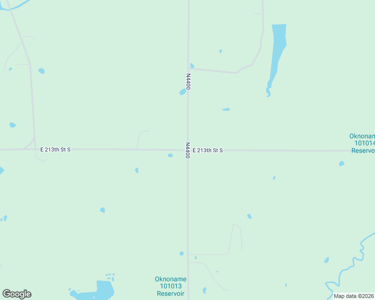 map of restaurants, bars, coffee shops, grocery stores, and more near N4400 in Webbers Falls
