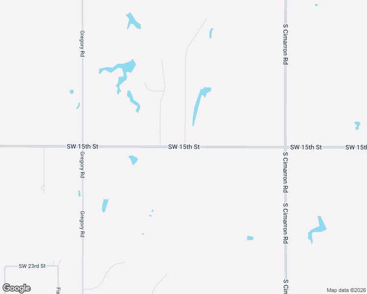 map of restaurants, bars, coffee shops, grocery stores, and more near Southwest 15th Street in El Reno