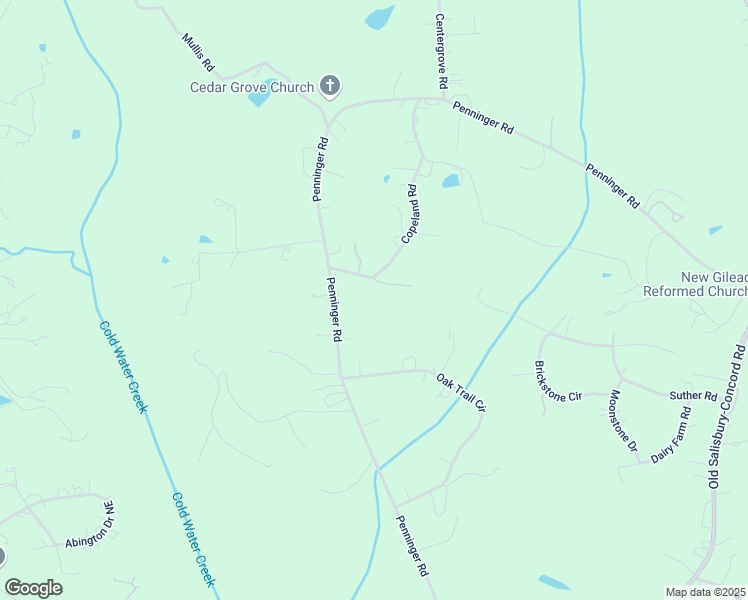 map of restaurants, bars, coffee shops, grocery stores, and more near 2600 Copeland Road in Concord