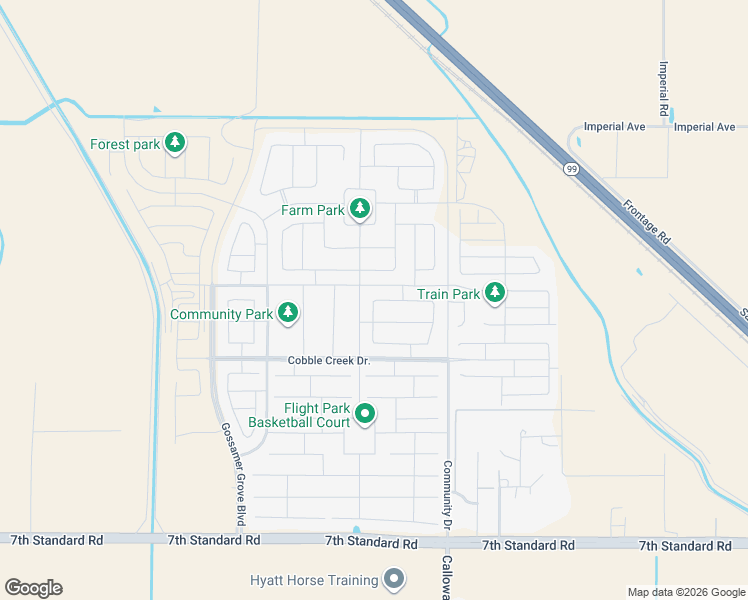map of restaurants, bars, coffee shops, grocery stores, and more near 9402 Laurel Ridge Lane in Bakersfield