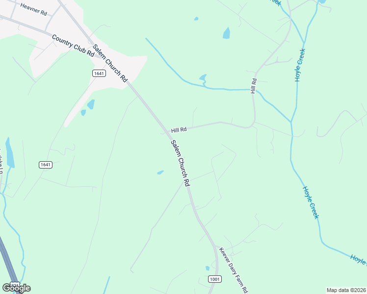 map of restaurants, bars, coffee shops, grocery stores, and more near 1396 Salem Church Road in Lincolnton