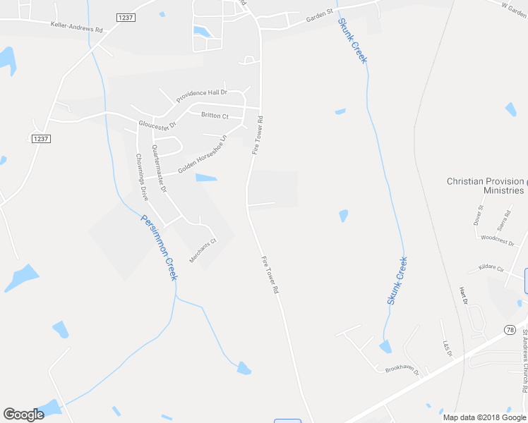map of restaurants, bars, coffee shops, grocery stores, and more near 108 Tower Ridge Lane in Sanford