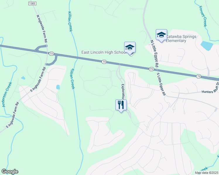 map of restaurants, bars, coffee shops, grocery stores, and more near 320 Broadleaf Drive in Denver