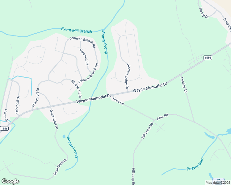 map of restaurants, bars, coffee shops, grocery stores, and more near 5347 Wayne Memorial Drive in Goldsboro